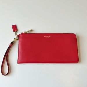 Darcy Leather Holdall Wallet by Coach